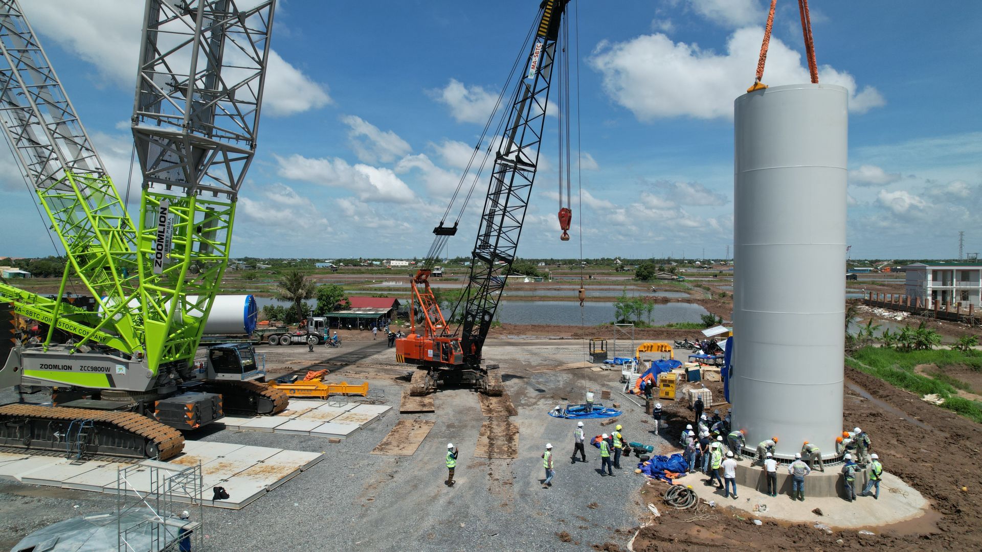 MA-SBTC - Nhà thầu thi công lắp đặt điện gió tại Việt Nam